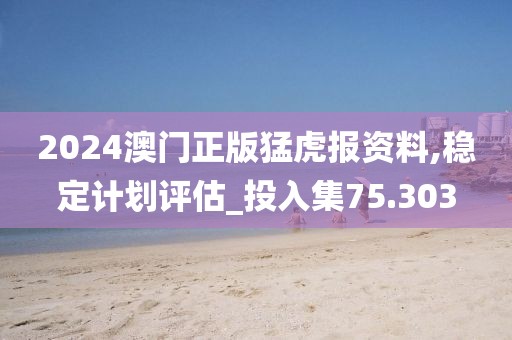2024澳門正版猛虎報(bào)資料,穩(wěn)定計(jì)劃評(píng)估_投入集75.303