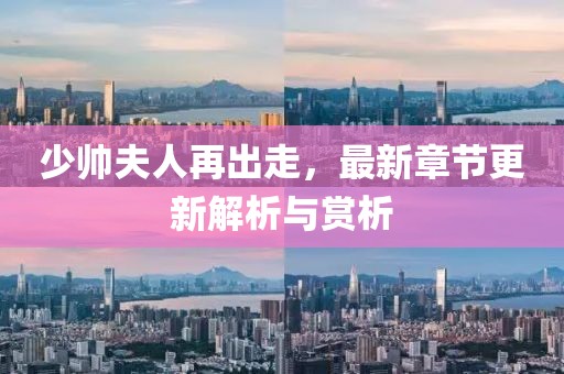 少帥夫人再出走，最新章節更新解析與賞析