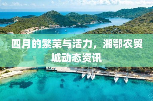 四月的繁榮與活力，湘鄂農(nóng)貿(mào)城動態(tài)資訊