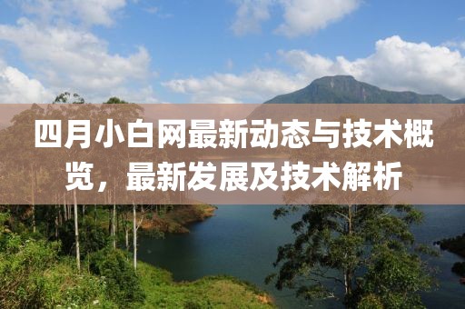 四月小白網最新動態與技術概覽，最新發展及技術解析