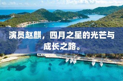 演員趙麒，四月之星的光芒與成長之路。
