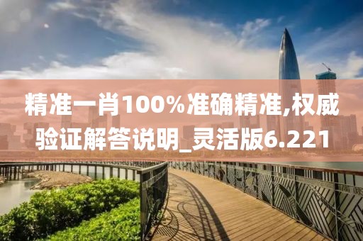 精準(zhǔn)一肖100%準(zhǔn)確精準(zhǔn),權(quán)威驗證解答說明_靈活版6.221