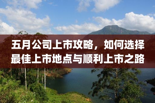 五月公司上市攻略，如何選擇最佳上市地點與順利上市之路