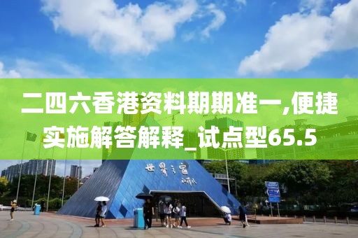 二四六香港資料期期準一,便捷實施解答解釋_試點型65.5