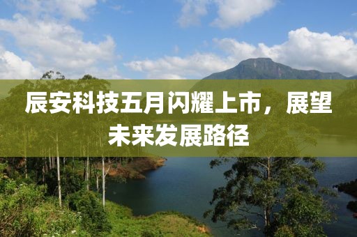 辰安科技五月閃耀上市，展望未來發展路徑