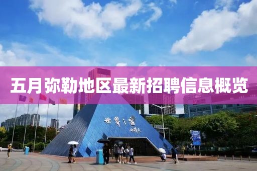 五月彌勒地區(qū)最新招聘信息概覽