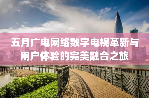 五月廣電網絡數字電視革新與用戶體驗的完美融合之旅