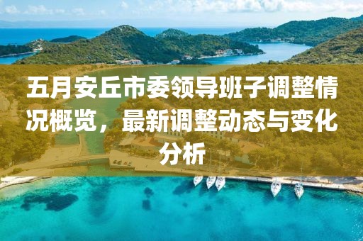 五月安丘市委領導班子調整情況概覽，最新調整動態與變化分析