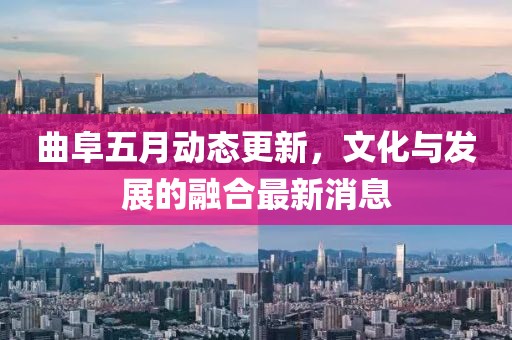 曲阜五月動態更新，文化與發展的融合最新消息
