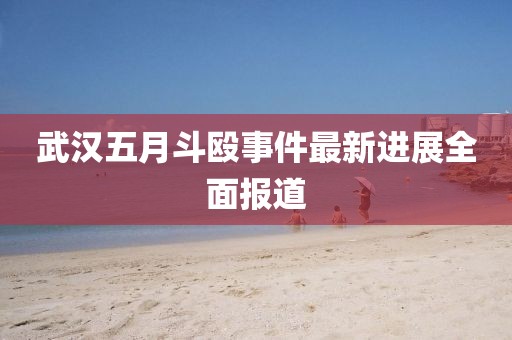 武漢五月斗毆事件最新進展全面報道