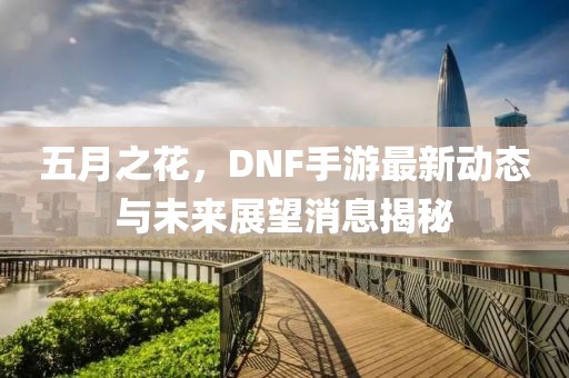 五月之花，DNF手游最新動態與未來展望消息揭秘