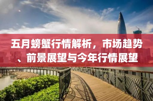 五月螃蟹行情解析，市場趨勢、前景展望與今年行情展望