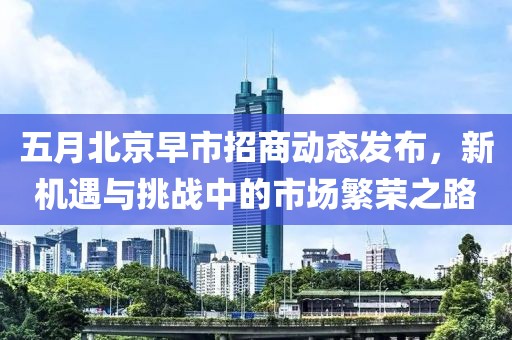 五月北京早市招商動態發布，新機遇與挑戰中的市場繁榮之路