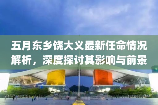 五月東鄉(xiāng)饒大義最新任命情況解析，深度探討其影響與前景