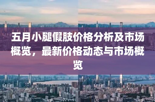 五月小腿假肢價(jià)格分析及市場(chǎng)概覽，最新價(jià)格動(dòng)態(tài)與市場(chǎng)概覽