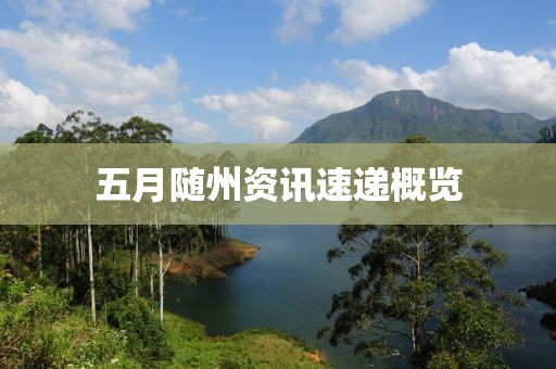 五月隨州資訊速遞概覽