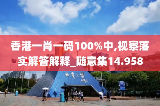 香港一肖一碼100%中,視察落實解答解釋_隨意集14.958