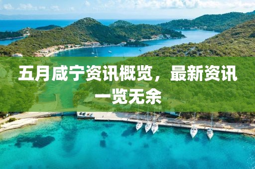 五月咸寧資訊概覽，最新資訊一覽無余