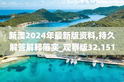 新澳2024年最新版資料,持久解答解釋落實_觀察版32.151