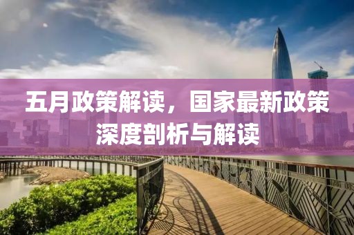五月政策解讀，國家最新政策深度剖析與解讀