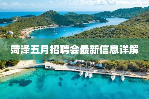 菏澤五月招聘會最新信息詳解