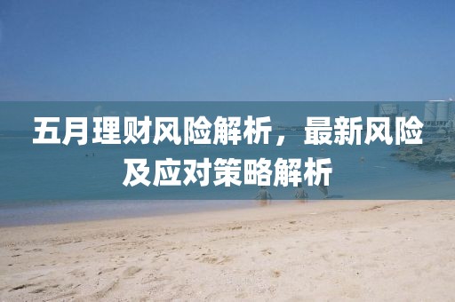 五月理財(cái)風(fēng)險(xiǎn)解析，最新風(fēng)險(xiǎn)及應(yīng)對(duì)策略解析