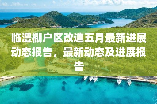 臨澧棚戶區(qū)改造五月最新進展動態(tài)報告，最新動態(tài)及進展報告