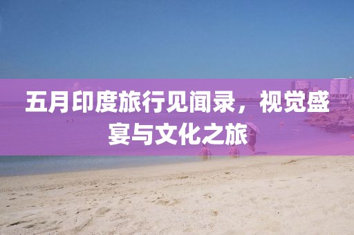五月印度旅行見聞錄，視覺盛宴與文化之旅