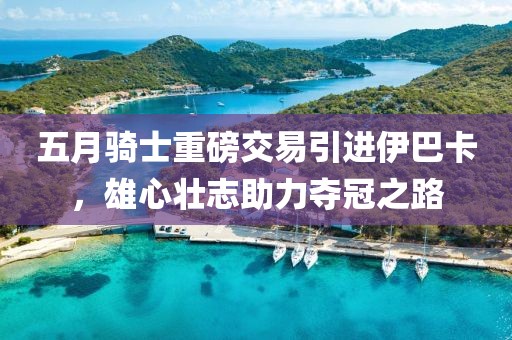 五月騎士重磅交易引進伊巴卡，雄心壯志助力奪冠之路