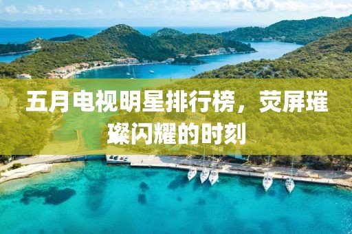 五月電視明星排行榜，熒屏璀璨閃耀的時刻