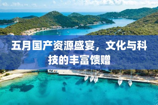 五月國產資源盛宴，文化與科技的豐富饋贈