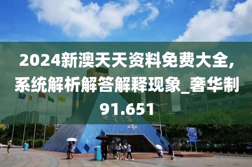 2024新澳天天資料免費大全,系統解析解答解釋現象_奢華制91.651