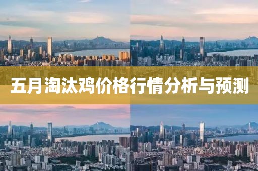五月淘汰雞價格行情分析與預(yù)測
