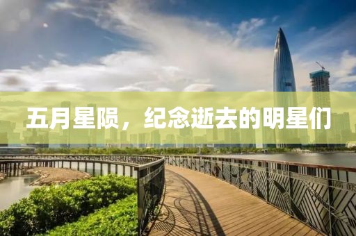 五月星隕，紀念逝去的明星們