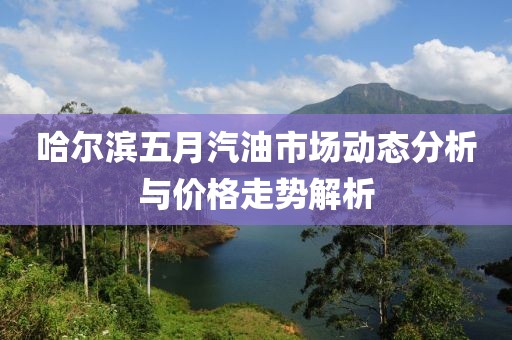 哈爾濱五月汽油市場動態分析與價格走勢解析