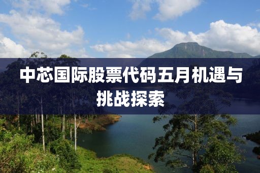 中芯國際股票代碼五月機遇與挑戰探索