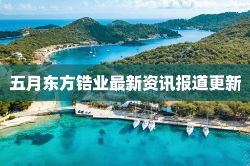 五月東方鋯業最新資訊報道更新