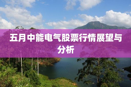 五月中能電氣股票行情展望與分析