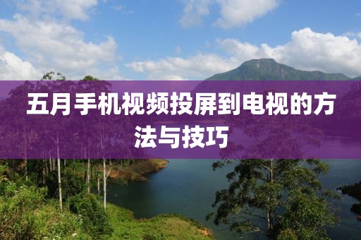 五月手機視頻投屏到電視的方法與技巧