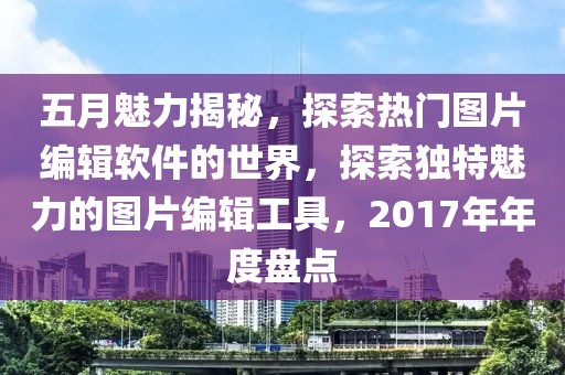 五月魅力揭秘，探索熱門圖片編輯軟件的世界，探索獨特魅力的圖片編輯工具，2017年年度盤點