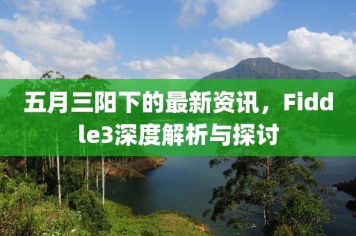 五月三陽下的最新資訊，Fiddle3深度解析與探討