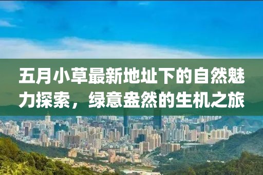 五月小草最新地址下的自然魅力探索，綠意盎然的生機之旅