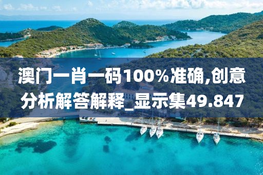 澳門一肖一碼100%準確,創意分析解答解釋_顯示集49.847