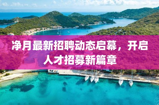 凈月最新招聘動態啟幕，開啟人才招募新篇章