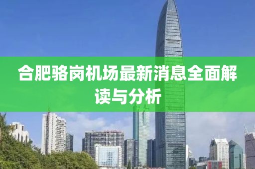 合肥駱崗機場最新消息全面解讀與分析