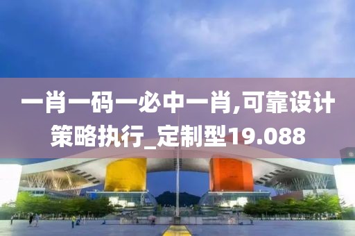 一肖一碼一必中一肖,可靠設(shè)計(jì)策略執(zhí)行_定制型19.088