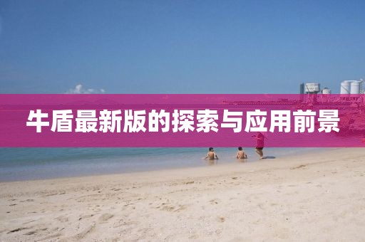 牛盾最新版的探索與應(yīng)用前景
