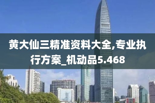 黃大仙三精準資料大全,專業執行方案_機動品5.468