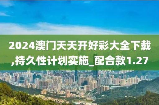 2024澳門天天開好彩大全下載,持久性計劃實施_配合款1.27