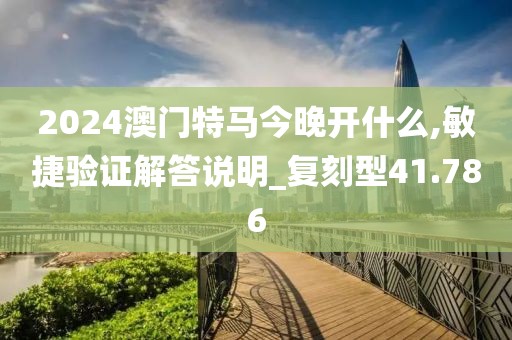 2024澳門特馬今晚開什么,敏捷驗(yàn)證解答說(shuō)明_復(fù)刻型41.786